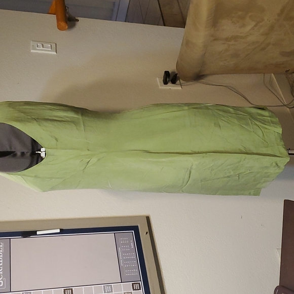 NWOT Light Moss Green Sleeveless Sheath, Sz 12 - Picture 5 of 14